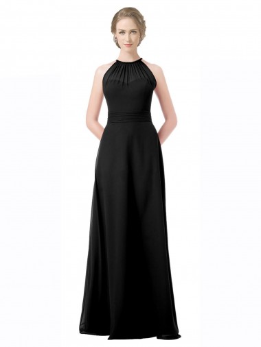 Black A-Line Sweetheart Long Formal Dress / Bridesmaid Dress York