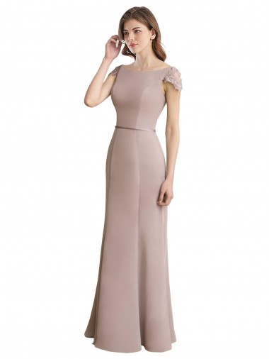 Mermaid High Neck Long Formal Dress / Bridesmaid Dress York