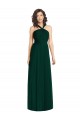 Ever Green A-Line Halter Neck Long Bridesmaid Dress York