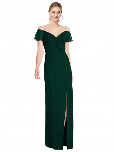 Ever Green Trumpet Sweetheart Long Semi Formal Evening Dress / Bridesmaid Dress York