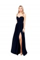 Dark Navy A-Line Sweetheart Long Formal Evening Gown / Bridesmaid Dress York