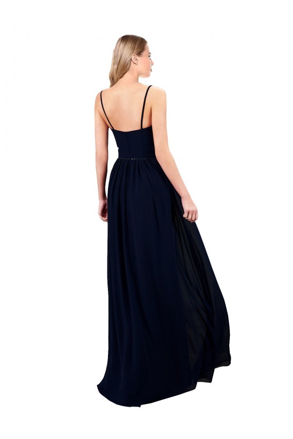 Dark Navy A-Line Sweetheart Long Formal Evening Gown / Bridesmaid Dress York