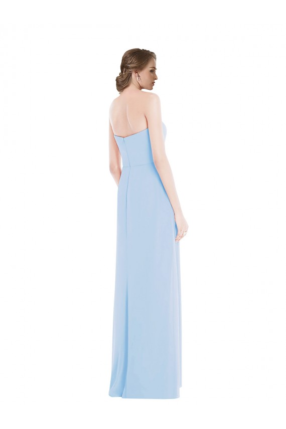 Light Sky Blue A-Line Sweetheart Long Formal Dress / Bridesmaid Dress York