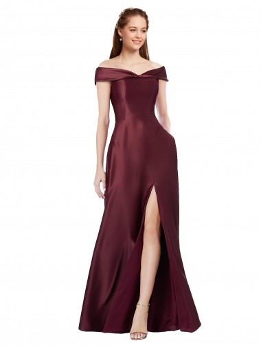 Burgundy Gold A-Line Strapless Long Black Tie Evening Gown / Prom Dress / Bridesmaid Dress York