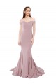 Dusty Pink Mermaid Sweetheart Sweep Train Bridesmaid Dress / Evening Dress York