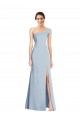 Light Sky Blue Trumpet Off the Shoulder Long Formal Evening Gown / Prom Dress / Bridesmaid Dress York