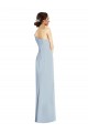 Light Sky Blue Trumpet Off the Shoulder Long Formal Evening Gown / Prom Dress / Bridesmaid Dress York