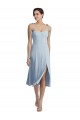 Light Sky Blue A-Line Sweetheart Midi Length Evening Gown / Prom Dress / Bridesmaid Dress York