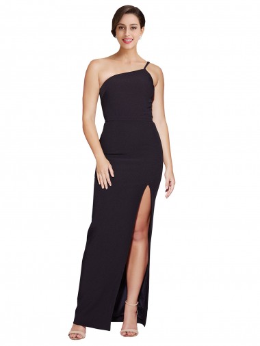 Black Sheath Strapless Long Formal Evening Gown / Prom Dress / Bridesmaid Dress York